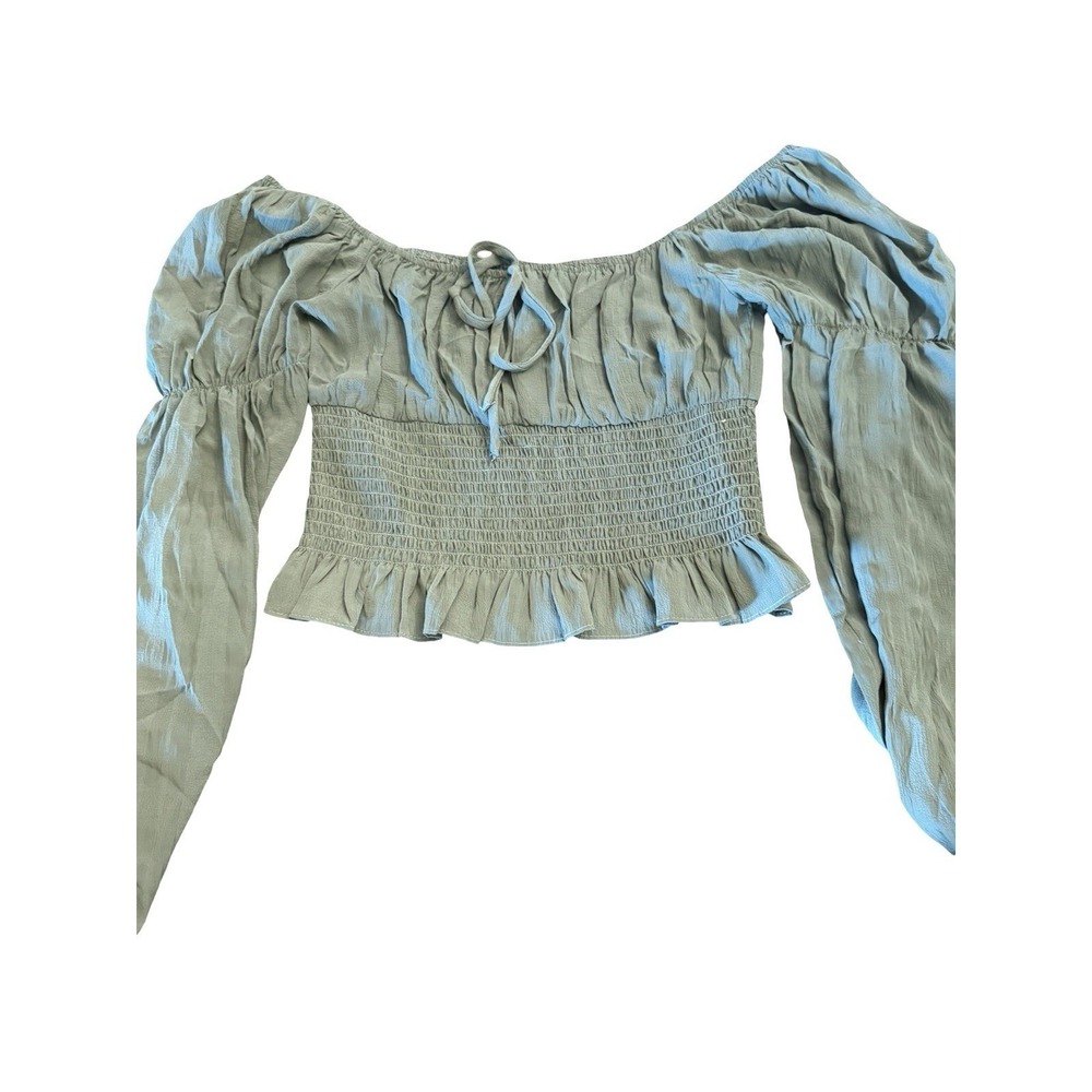 Guess Halter Top Crop Top Green - Small - NWOT
